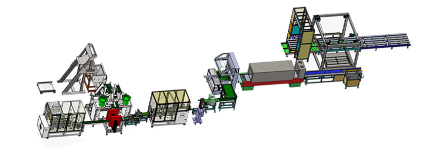 Automated fastener packaging line